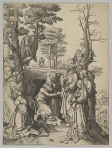 The Raising of Lazarus copy.n.d. af Unbekannt