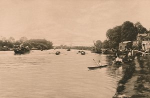 The Reach, Walton-On-Thames, 1902 af Unbekannt