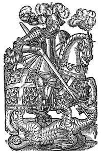 Rødkorsridderen, 1598, 1893 af Unbekannt