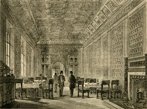 The Refreshment-Room of the House of Lords, 1881. af Unbekannt