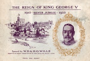 The Reign of King George V, Silver Jubilee, cigaretkortsamlerbog, c1935 af Unbekannt