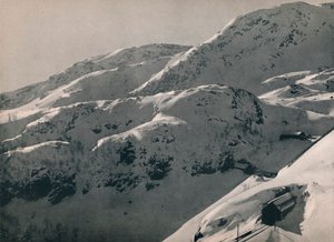 Reinunga-tunnelen på Bergensbanen, 1914. af Unbekannt