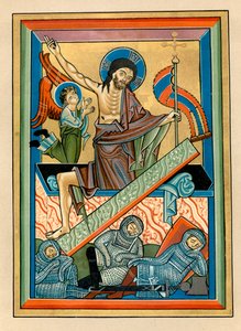 Opstandelsen, c1240 af Unbekannt