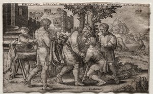 The Return of the Prodigal Son, 1500-tallet. af Unbekannt
