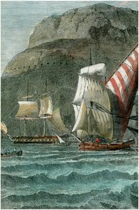 The Rock of Gibraltar, c1880 af Unbekannt