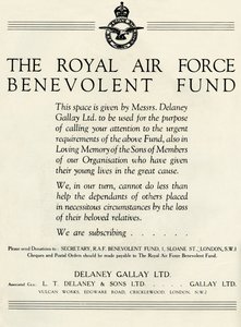 Royal Air Force Benevolent Fund, 1941. af Unbekannt