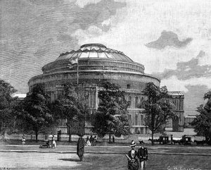 Royal Albert Hall, Kensington, London, 1900 af Unbekannt