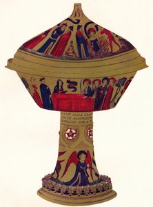The Royal Gold Cup, c1370, 1904. af Unbekannt