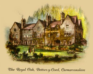 The Royal Oak, Bettws-y-Coed, Carnavonshire, 1936. af Unbekannt