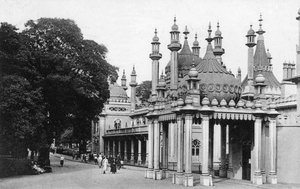 The Royal Pavilion, Brighton, East Sussex, begyndelsen af det 20. århundrede af Unbekannt