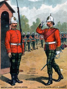 The Royal Scots Lothian Regiment, 20. århundrede af Unbekannt