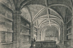 Det kongelige hvælving, 1895 af Unbekannt