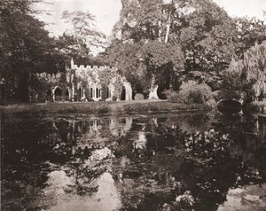 Ruinerne ved Frogmore, Berkshire, 1894. af Unbekannt