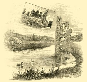 Ruinerne af Mellifont Abbey, 1898. af Unbekannt