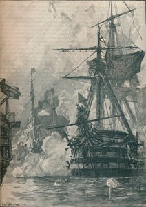 Det russiske angreb på Sinop, Tyrkiet, 1853 1906 af Unbekannt