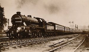 S.R. Dover Boat Train, trukket af Sir Gawain A King Arthur Type Lokomotiv, c1930. af Unbekannt