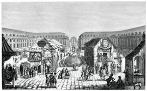Sankt Ovide-messen, 1885 af Unbekannt
