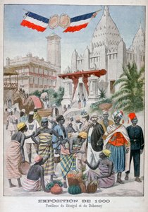 Sengalise-pavillonen på verdensudstillingen i 1900, Paris, 1900 af Unbekannt