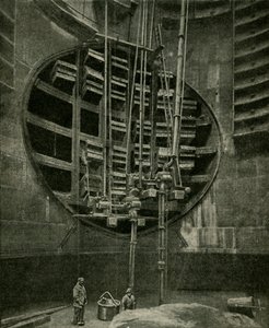 Skakten, der fører til indgangen til Blackwall-tunnelen, 1901. af Unbekannt