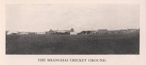 Shanghai Cricket Ground, Kina, 1912. af Unbekannt