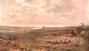 The Silver Lining of the Cloud, 1890, c1902. af Unbekannt