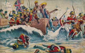 Somerset lette infanteri. Den desperate landing ved Aboukir Bay, 1801, 1939 af Unbekannt