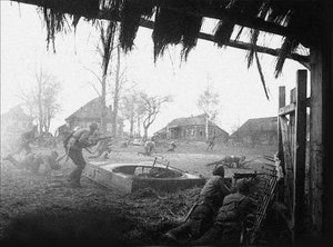 Den sovjetiske hær går til modangreb. Sidst i oktober 1941. Tarutino, Kaluga-regionen af Unbekannt