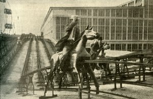 The Steeplechase, 1910. af Unbekannt