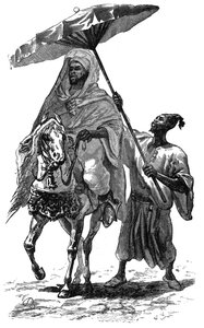Sultanen af Marokko, c1890 af Unbekannt