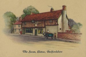 The Swan, Elstow, Bedfordshire, 1939 af Unbekannt
