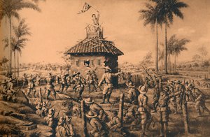 Indtagelsen af Guaimaro, 17.-28. oktober 1896, 1927. af Unbekannt
