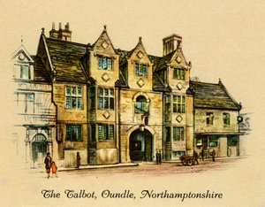 The Talbot, Oundle, Northamptonshire, 1936. af Unbekannt