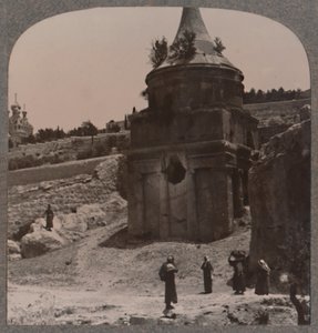 Absaloms grav i Josafats dal, omkring 1900 af Unbekannt