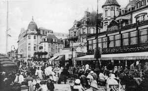 The Topsy Bar, Trouville, Frankrig, c1920