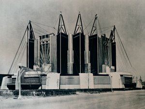 Rejse- og Transportbygningen, 1932 1933. af Unbekannt