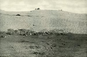 Det tyrkiske nederlag ved Suez-kanalen, c1915, 1919. af Unbekannt