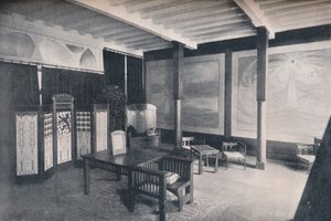 Den hollandske sektions vestibule ved Torino-udstillingen, 1902 af Unbekannt