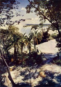 Victoria Falls i det sydlige Rhodesia, c1948. af Unbekannt