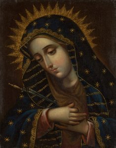 Sorgernes Jomfru, 1700-tallet. af Unbekannt