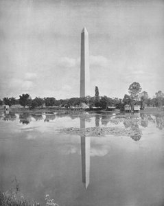 Washington-monumentet, 1800-tallet af Unbekannt