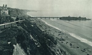 The West Cliff, c1910 af Unbekannt