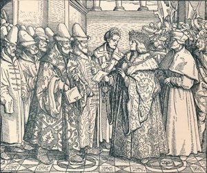 Den Hvide Russiske Føderation med kejser Max, c1507, 1907 af Unbekannt
