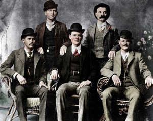 The Wild Bunch, amerikansk fredløs bande, 1901 1954. af Unbekannt