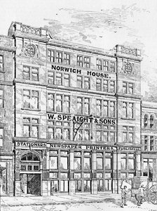 The Works at Norwich Street, 1916 af Unbekannt