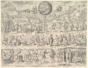 The World, Cage of Fools, 1500-tallet. af Unbekannt
