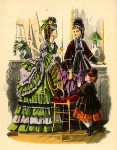 Den unge engelske kvinde, 1871, 1943. af Unbekannt