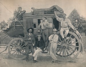 The Zambesi Coach, c1900. af Unbekannt