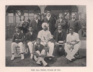 Det hele Indiens crickethold fra 1911 1912 af Unbekannt