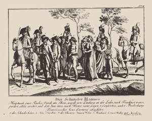 Schinderhannes arrestation, 1802. af Unbekannt
