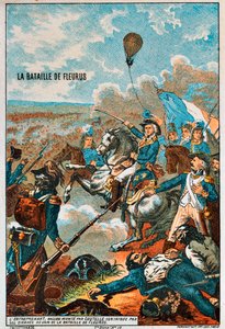 Ballonen Entreprenant, fløjet af Coutelle, i slaget ved Fleurus, 1794 1890